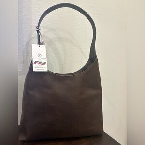 Divina Firenze made in Italy leather hobo